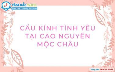 Cầu kính Tình Yêu tại Mộc Châu